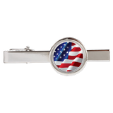Tie Clip Bandera USA